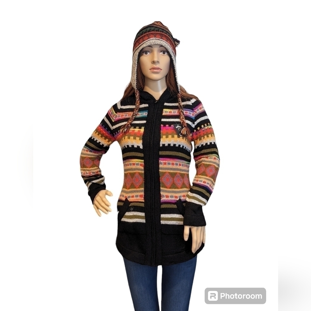 Alpaca sweater  traditional Design | unique Colored Sweater | Gift For Her |